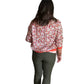 Floral bomber jacket