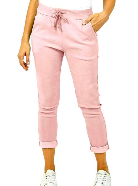 Plain Italian Magic Pants
