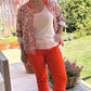 Floral bomber jacket