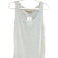 Summer tank top with silver accent