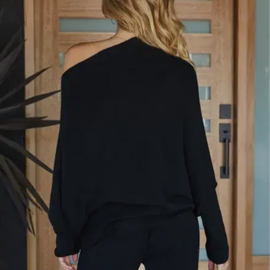 The Iconic Asymmetrical Sweater