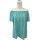 White off the shoulder Carla top