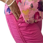 Summer Pink Italian Magic Pants