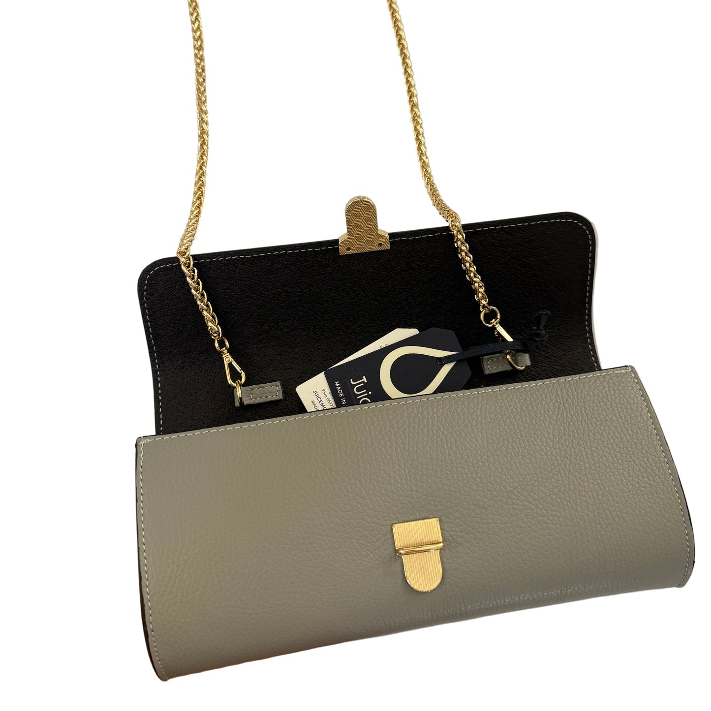 Genuine Leather Baguette  Bag