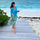 Mandalay print silk dress