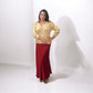 Alessia Gold Shimmer Cardigan