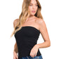 Premium cotton built-in-bra tube top