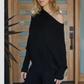 The Iconic Asymmetrical Sweater