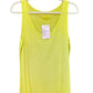 Summer tank top with silver accent