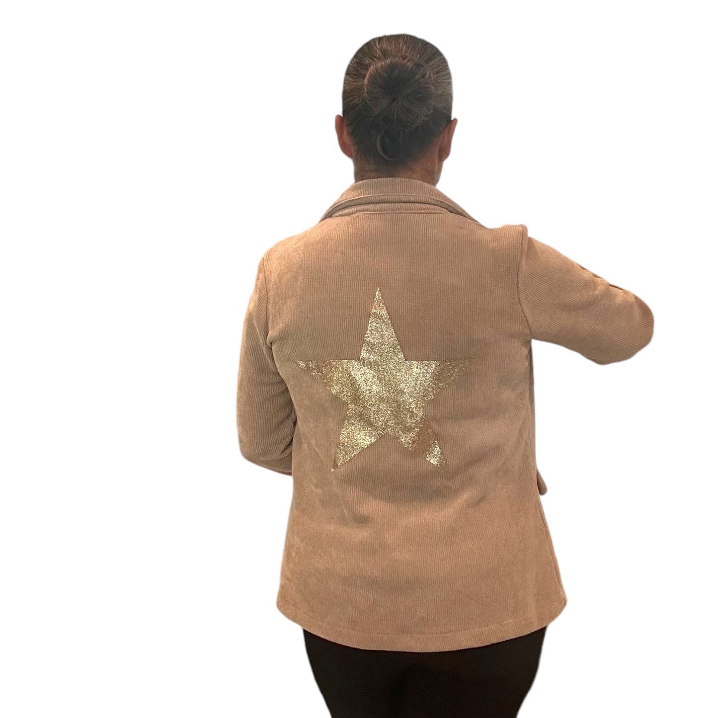 Beige Star Authority Jacket