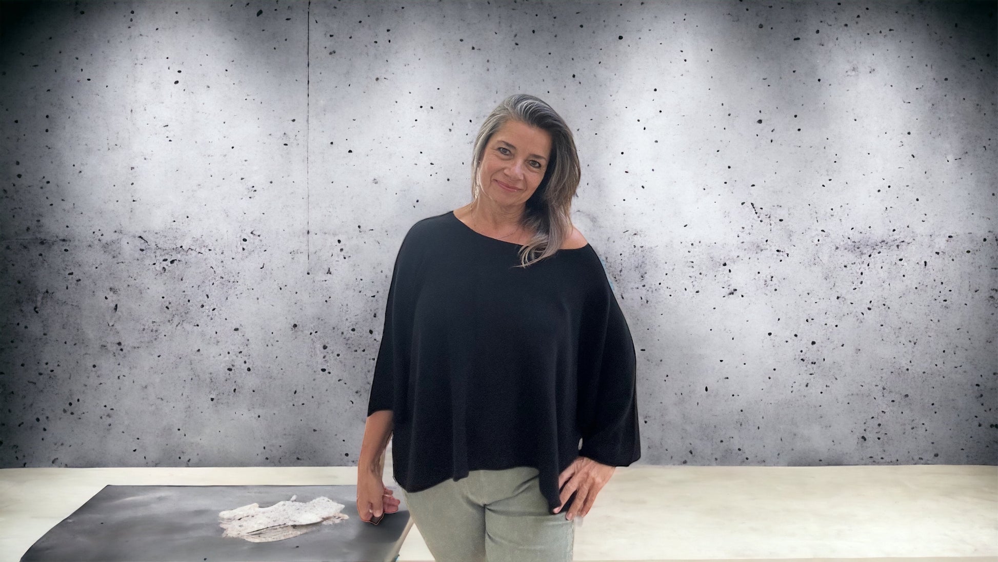 Georgia soft batwing sweater