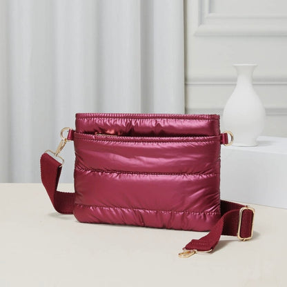 Bailey puffer quilted crossbody bag