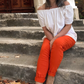 Plain Italian Magic Pants