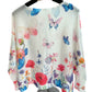 Spring blooms & butterflies lightweight knit top