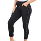 * BEST SELLER *  Studs & diamante Italian magic pants
