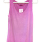 Summer tank top with silver accent