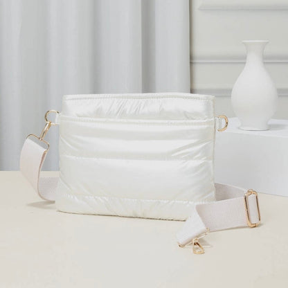 Bailey puffer quilted crossbody bag