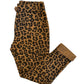 Chic Leopard Print Italian Magic Pants