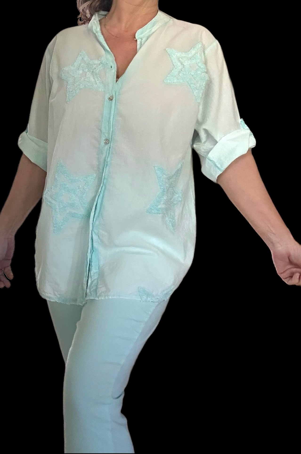 Aqua Stella shirt