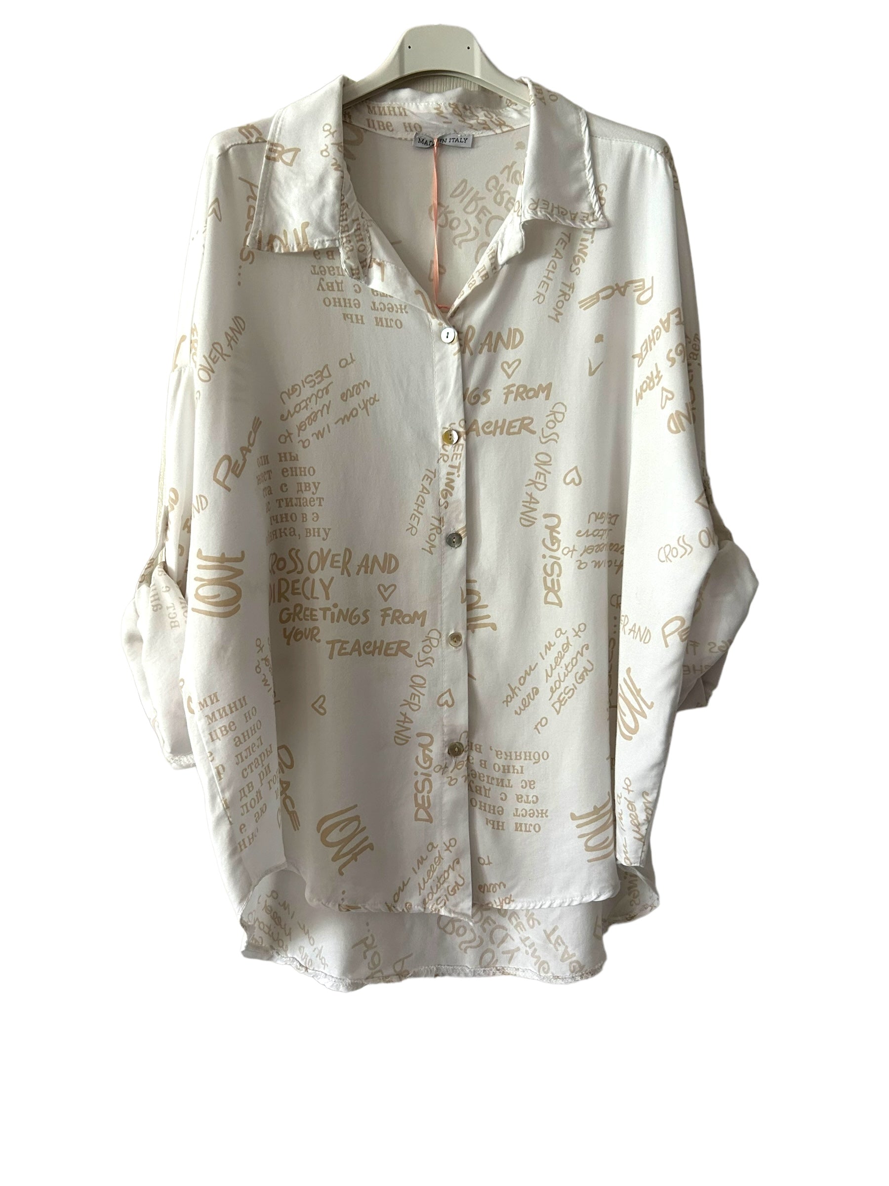 The whispering canvas shirt