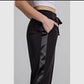 Modal Scuba Jogger with Side Satin Detail Modal Scuba Jogger with Side Satin Detail