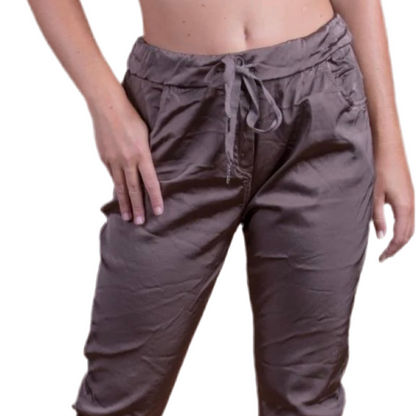 Satinee Italian magic pants