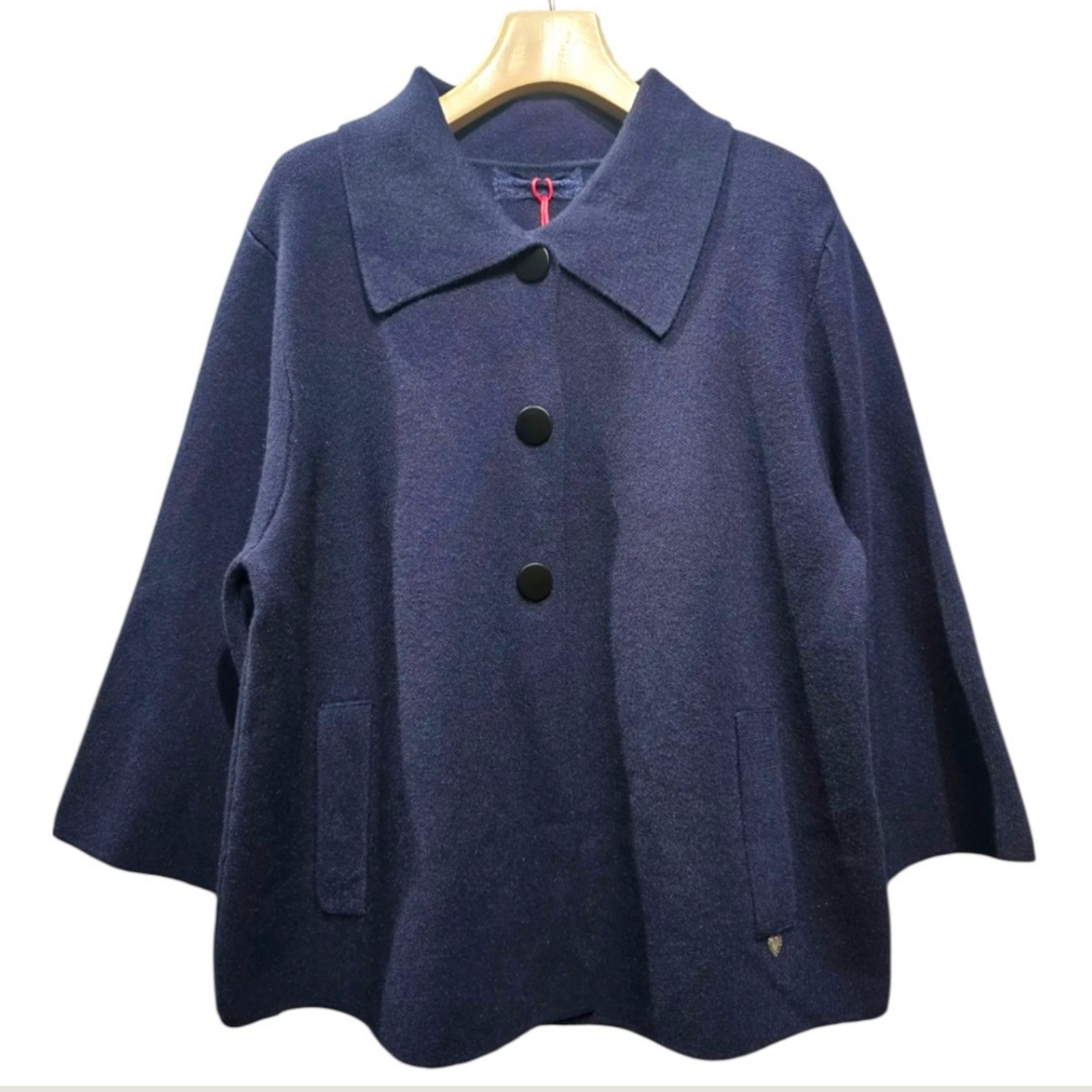 Navy Blue Sweater Jacket
