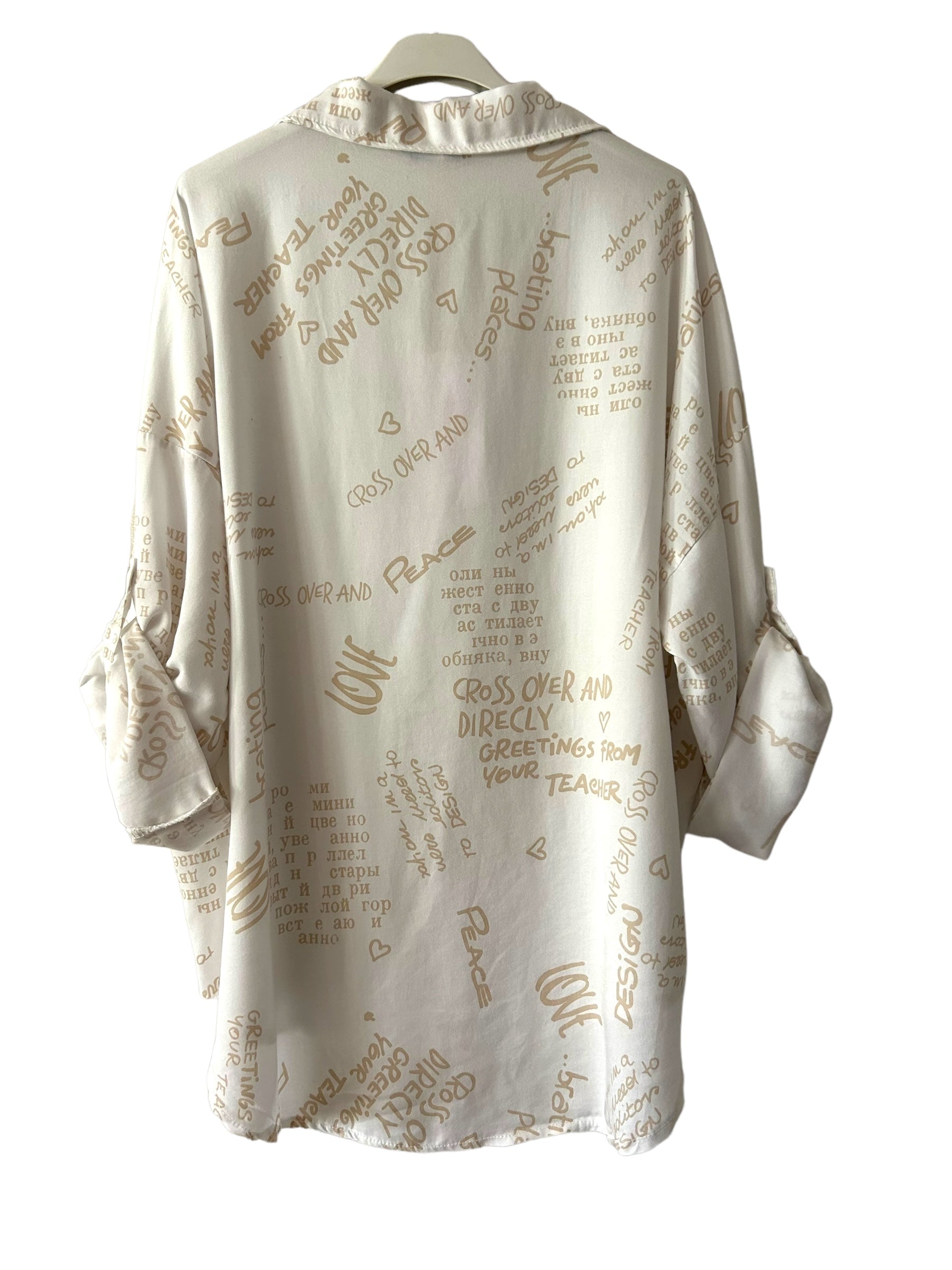 The whispering canvas shirt