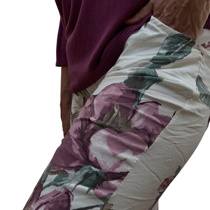 Wild Orchid & Cream Haze Italian Magic Pants