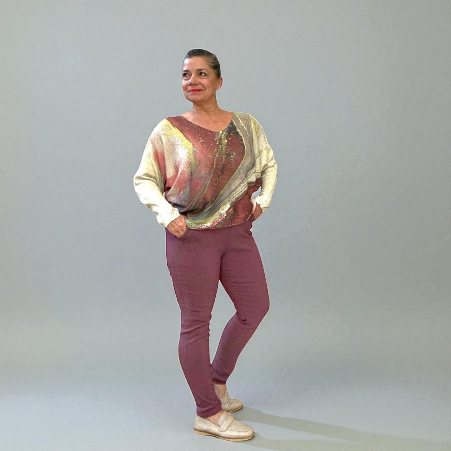 Solid Color Italian Magic Pants