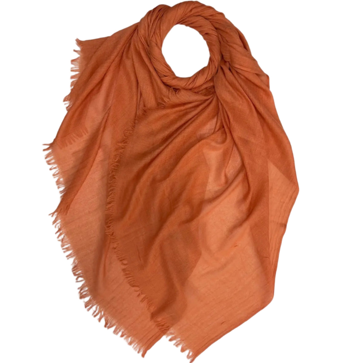Fringed Cotton Scarf