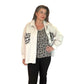 Taupe leopard print rib top