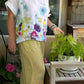 Flora linen top