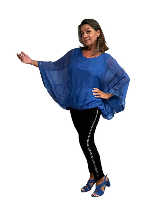 Angela silk blouse