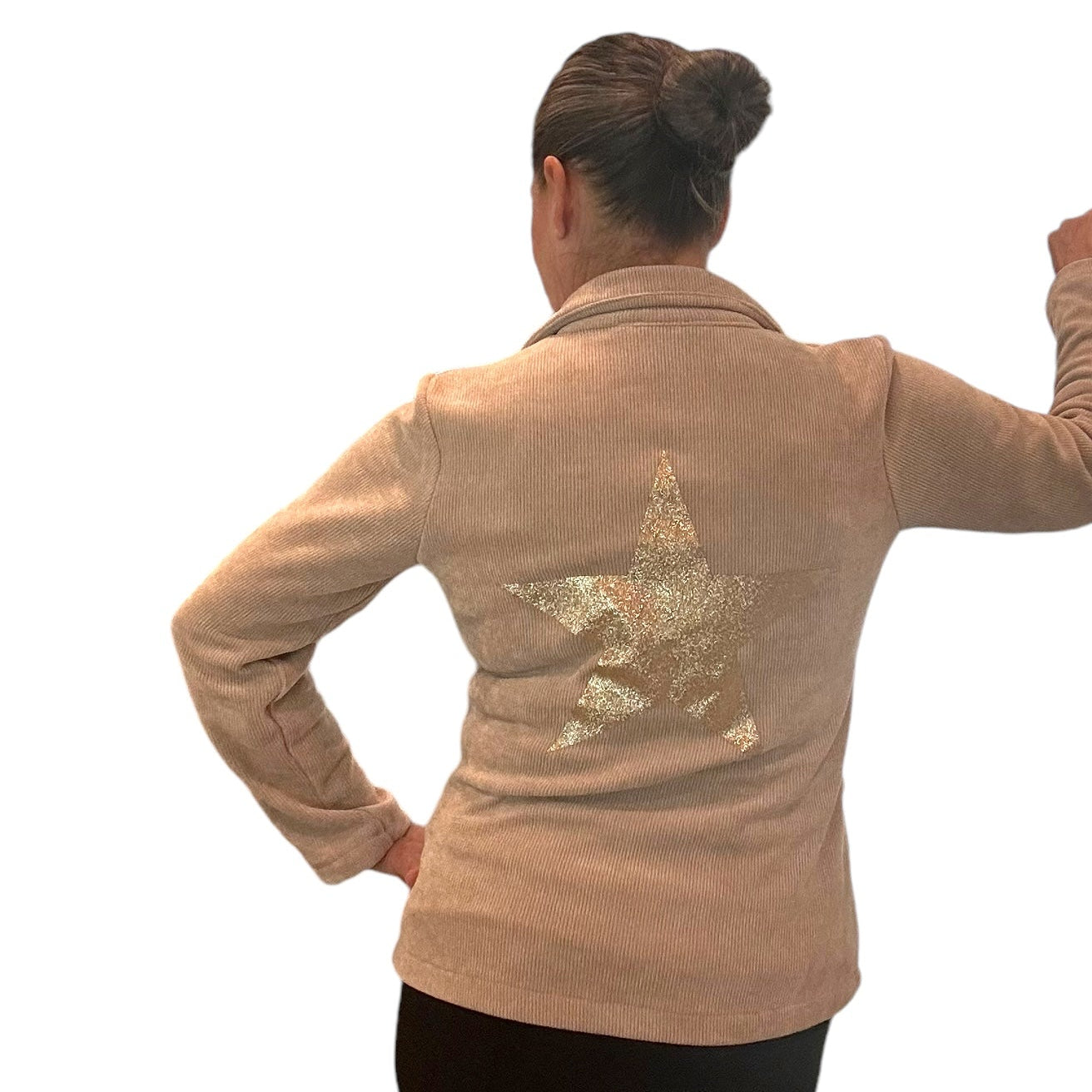 Beige Star Authority Jacket