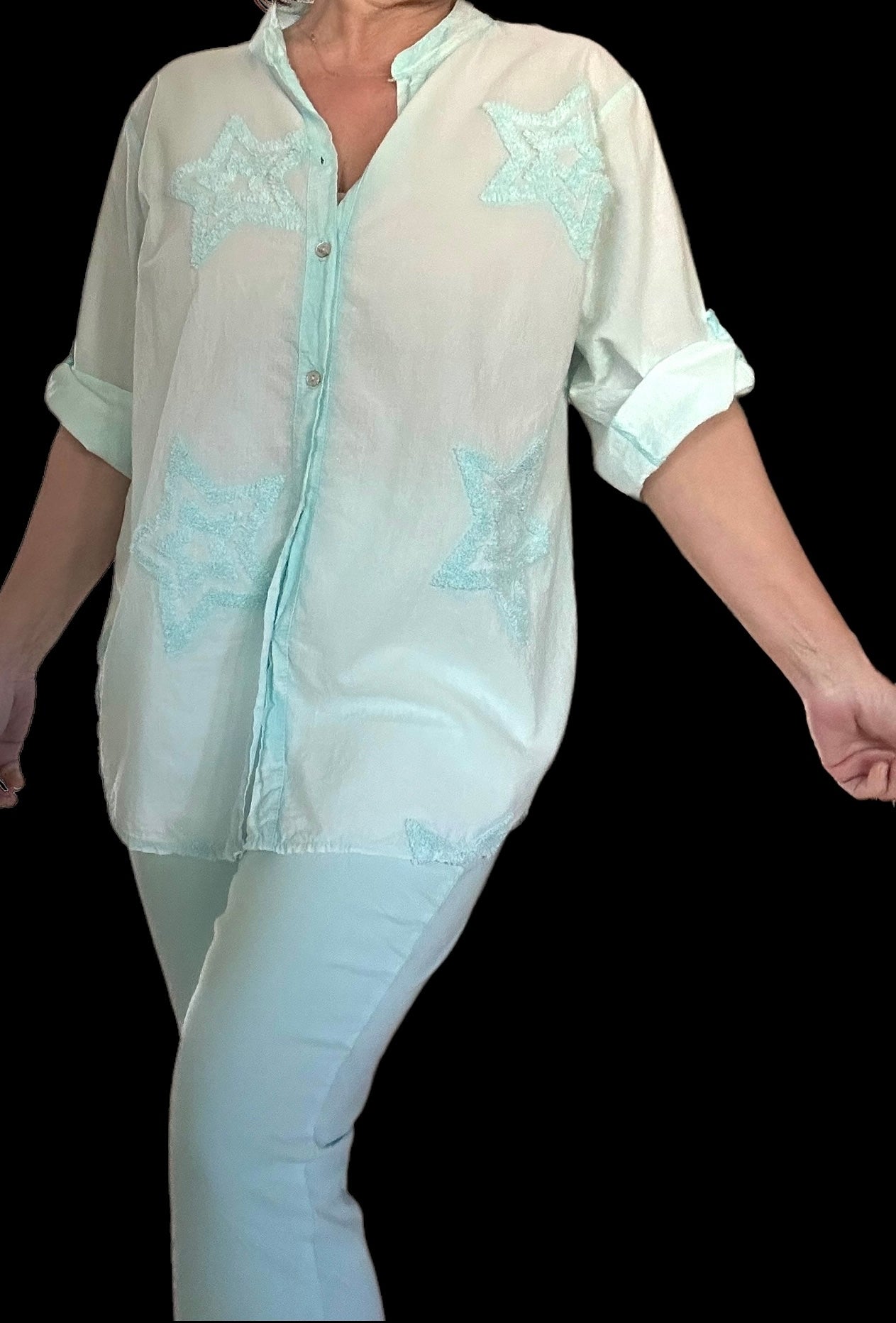 Aqua Stella shirt
