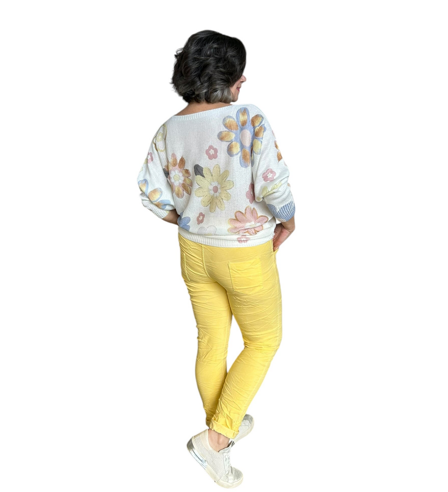 The soft bloom fine knit top