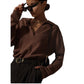 Isabella loose v- neck sweater