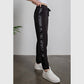 Modal Scuba Jogger with Side Satin Detail Modal Scuba Jogger with Side Satin Detail