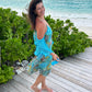 Mandalay print silk dress