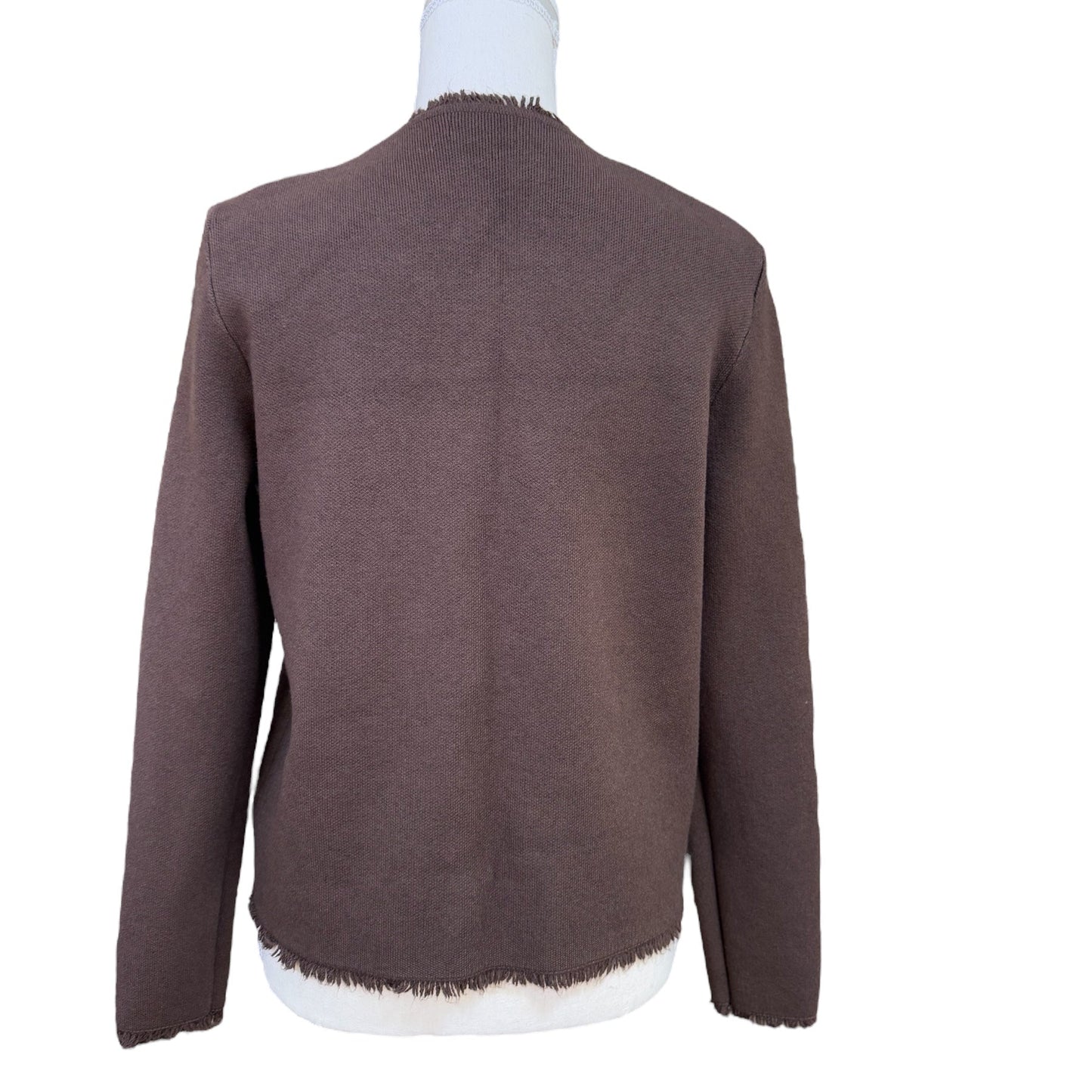 Fringe Edge Cardigan Jacket