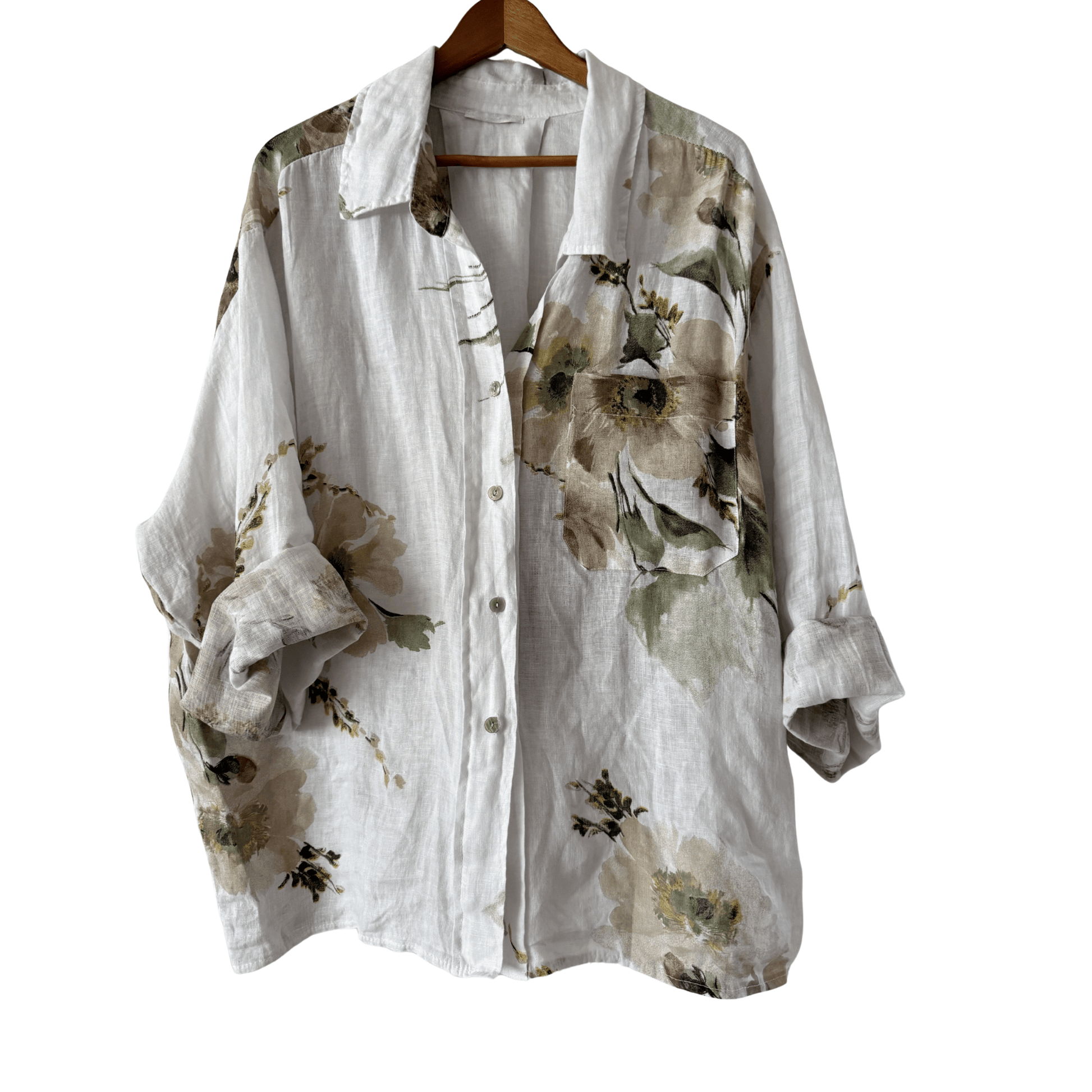Watercolor Bloom Shirt Watercolor Bloom Shirt
