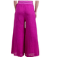 Magenta Wide Leg Linen Pants Magenta Wide Leg Linen Pants