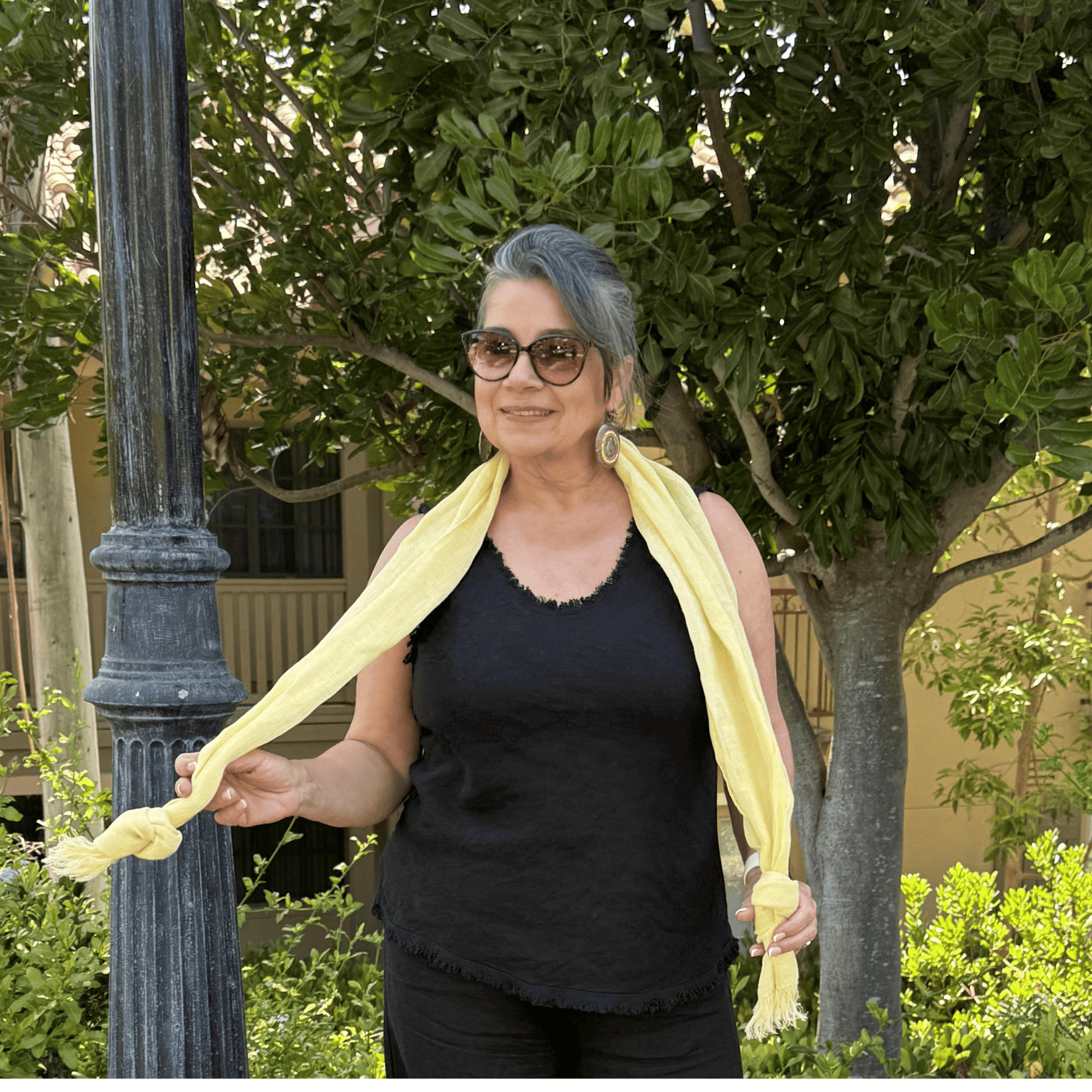 Linen Gauze Scarf Linen Gauze Scarf