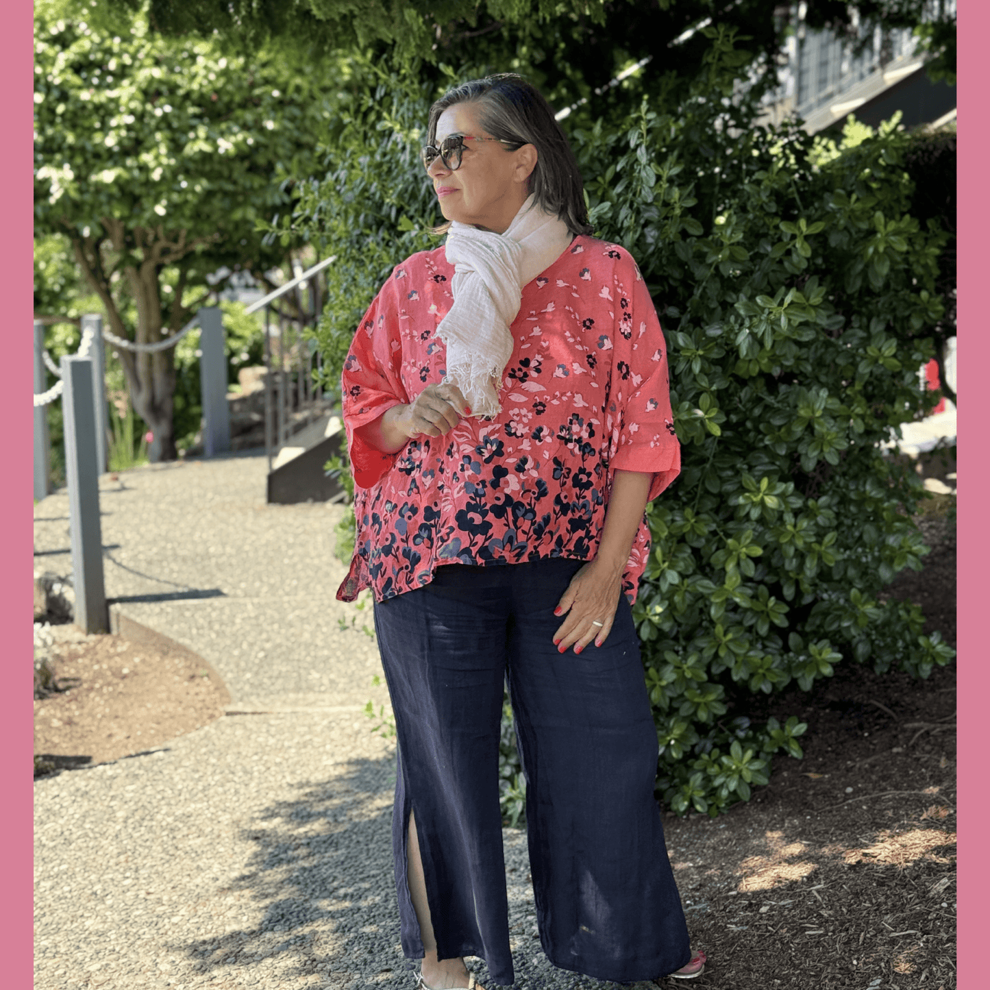 Flo Linen Capri Pants - Our Best-Selling Summer Essential Women's Linen Capri Pants Best Selling Summer Trousers One Size