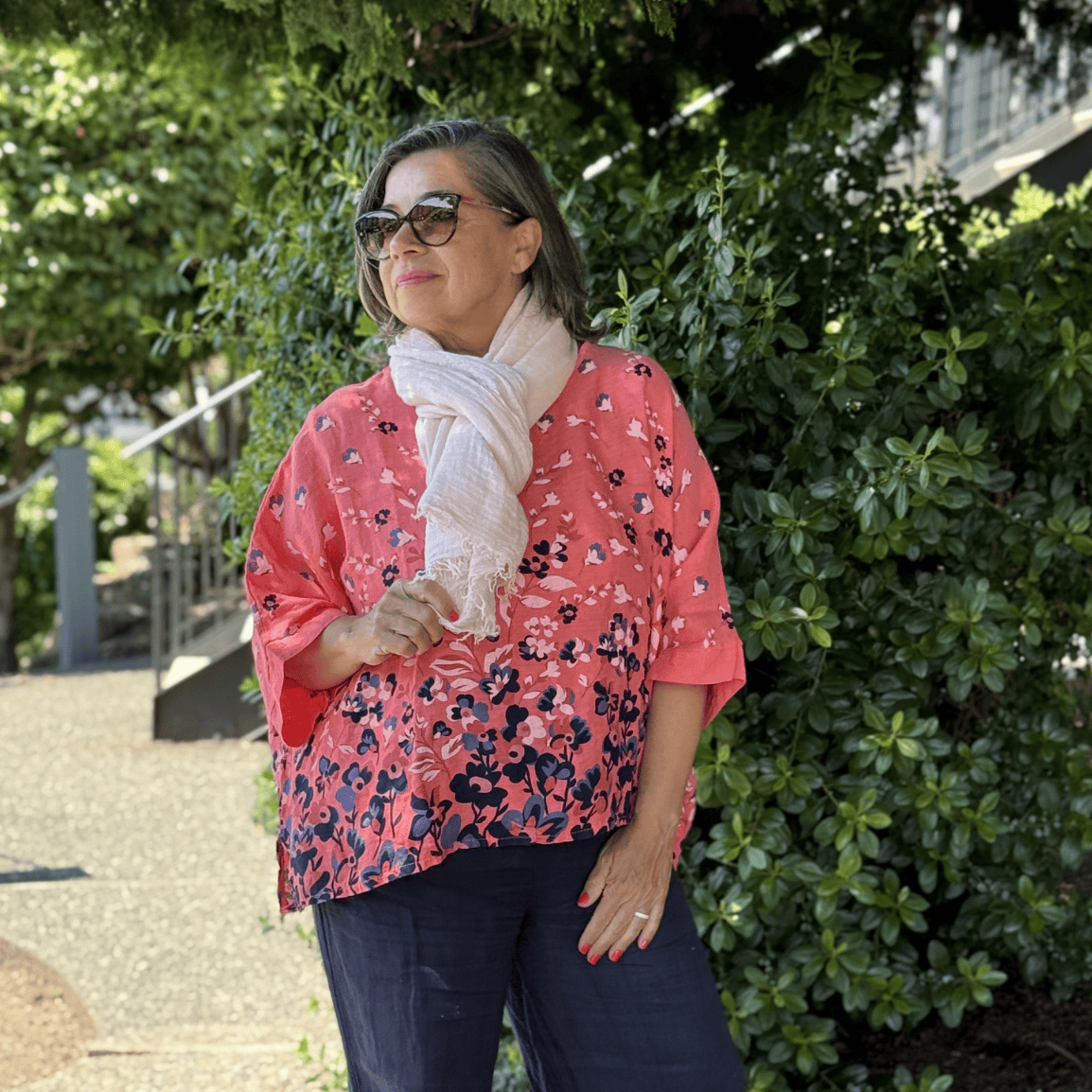 Linen Scarf Women's Italian Linen Scarf Lightweight Versatile Summer Accessory