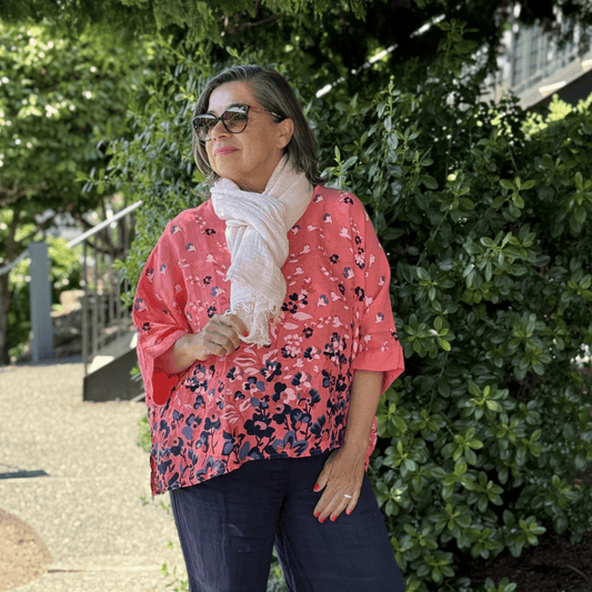 Linen Scarf Women's Italian Linen Scarf Lightweight Versatile Summer Accessory
