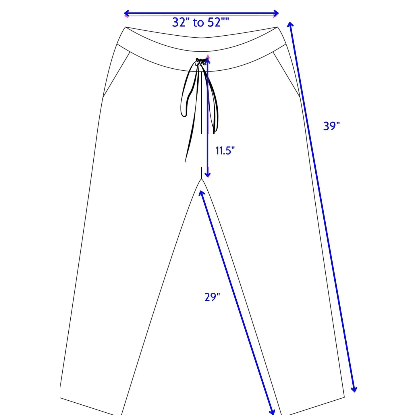 Navy Polka Dot Italian Magic Pants