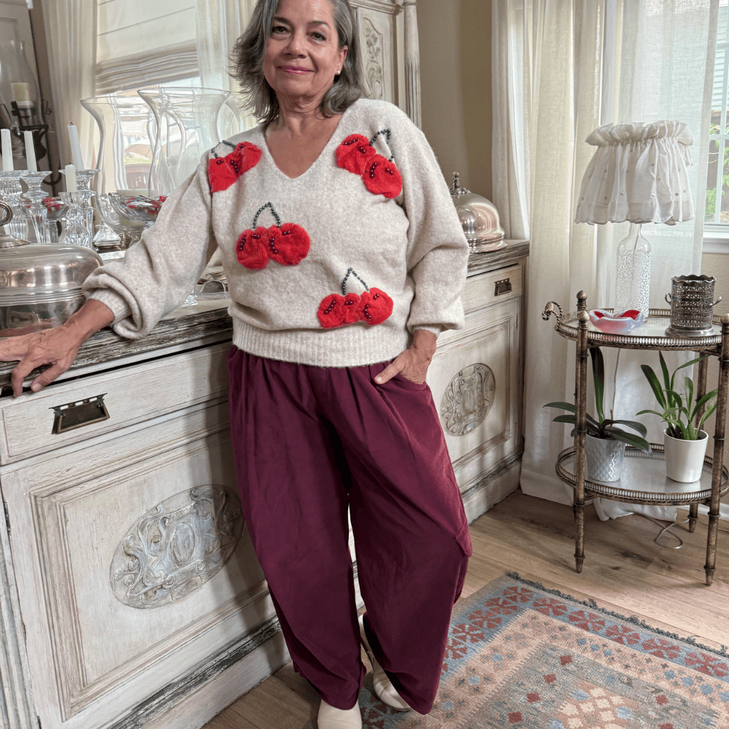 Cognac Corduroy Wide Leg Pants Cognac Corduroy Wide Leg Pants