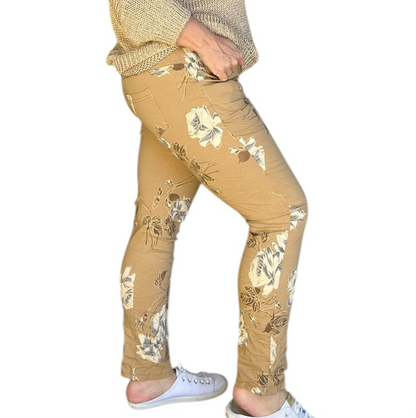 Camel Desert Rose Italian Magic Pants